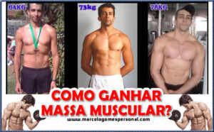 como ganhar massa muscular - minha evolução