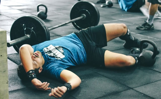 após o treino de musculação