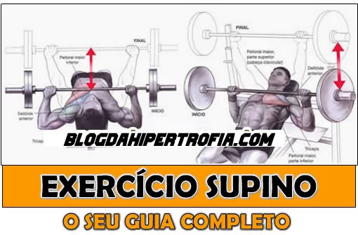 Exercício Supino para Peito