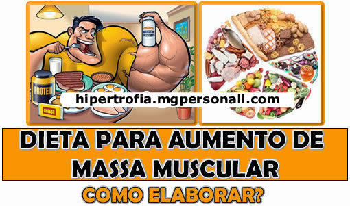 dieta para hipertrofia muscular - coma corretamente e cresça