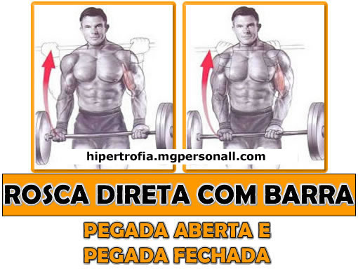 Rosca Direta Com Barra: Pegada Aberta ou Pegada Fechada?