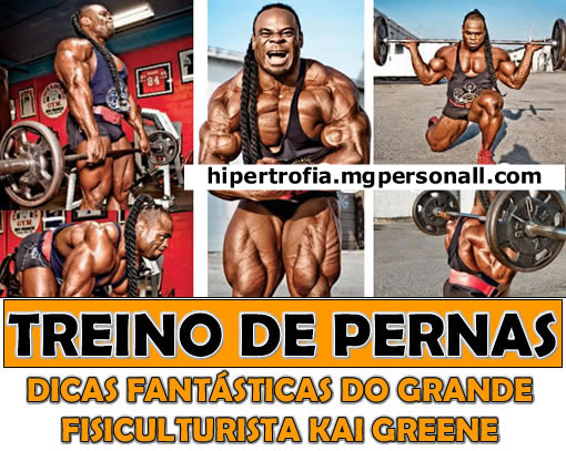 Treino de Pernas do Kai Greene