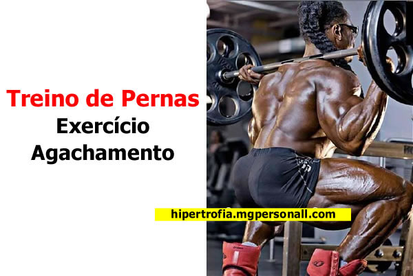 Treino de Pernas - Exercício Agachamento com Kai Greene