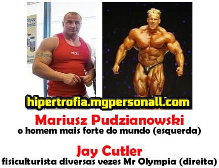 Diferenças entre um Halterofilista e um Fisiculturista - Jay Cutler x Mariusz Pudzianowski