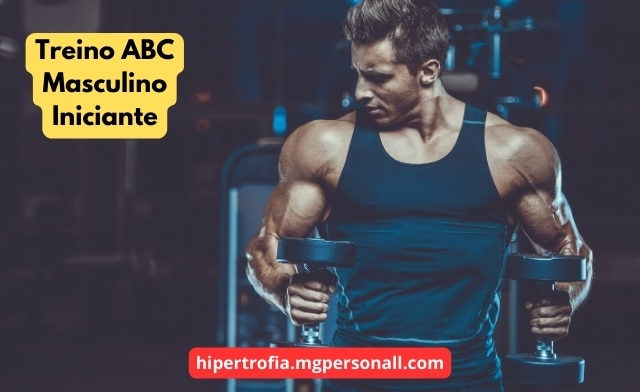 treino abc masculino iniciante