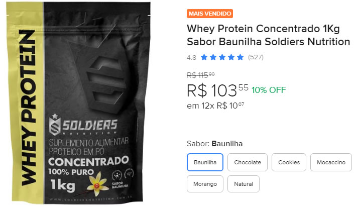 whey protein soldiers